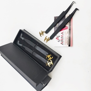 แหนบต่อขนตาปลายแหลม 90 องศา รุ่น Plasma Black Sustainable  ผ่านการทดสอบด้วยมือ พร้อมรับผลิตแบรนด์ส่วนตัว - Product Image 6