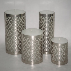 Meilleures ventes 2024 : Pots à bougies modernes en verre, design mosaïque multicolore, en cire de soja, pour Noël, vente en gros, personnalisables, pour huile de massage, Uttar - Product Image 3