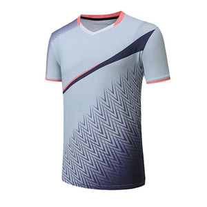 Vêtements de tennis pour hommes en gros, qualité supérieure, vêtements de tennis de table, chemise et short de badminton pour hommes, ensemble de tenue de tennis respirant - Product Image 6