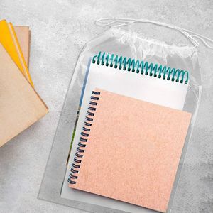 Confezione 1000 trasparente con coulisse 10X14 pollici 2 Mil sacchetti di plastica impermeabili con coulisse per articoli da toeletta cosmetici - Product Image 6