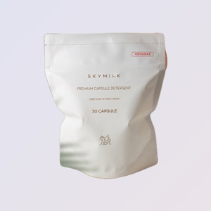 Détergent à lessive en capsules Sky Milk Korean K-Beauty Premium, 30 pièces, fabriqué en Corée, soins personnels, nettoyage ménager - Product Image 6
