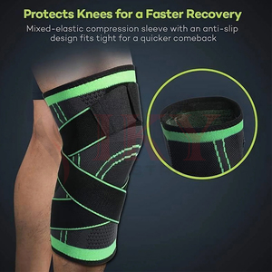 Nouvel arrivage : Protège-genoux de compression antidérapant pour le sport, manchon de soutien – Prix de gros - Product Image 4