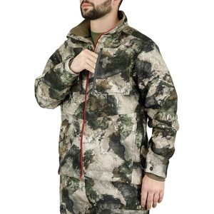 Men's Camouflage Hunting Jacket Full Sleeve Soft <b>Shell</b> Waterproof Autumn Outerwear - Product Image 4
