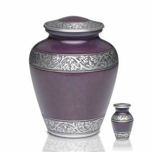 Urnes funéraires design en métal massif avec finition peinte pour décoration intérieure et cendres – Urnes de crémation - Product Image 1