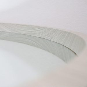 Classic Gray Wooden Round Wall <b>Mirror</b> Elegant Gray Framed Vanity <b>Mirror</b> for Living Room Bedroom Home Decor - Product Image 5