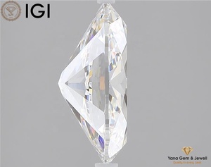 Diamant de laboratoire CVD de 4,00 carats, forme ovale, avec certificat IGI, couleur D, clarté VVS1, pour un design de bague moderne - Product Image 4