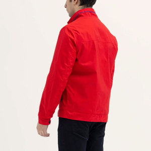 Unique Style Solid Color <b>Men's</b> Zipper Closure <b>Jackets</b> Polyester/Cotton Material <b>Canvas</b> Fabric <b>Men</b> Zipper <b>Jackets</b> - Product Image 2