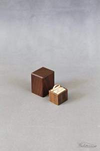 Premium Heart-Shaped Wooden <b>Ring</b> <b>Box</b> for Wedding Engagement or <b>Proposal</b> with Velvet Lining and Choice of Mango or Pine Wood - Product Image 4