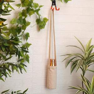 Botella de agua de cobre ayurvédica auténtica de 34 oz/1000 ml con bolsa de lona para transportarla, botella de cobre puro para beber agua - Product Image 3