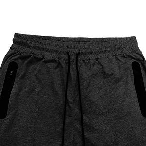 Nouvel Arrivage – Pantalon de Survêtement Décontracté pour Homme en Coton/Polyester, Respirant, Écologique, avec Cordon de Serrage à la Taille et Poches Zippées, Bordures Côtelées - Product Image 5