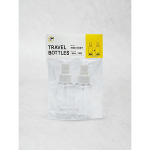 80ml Travel-friendly <b>Glass</b> <b>Spray</b> Bottle 2P Set - Product Image 1
