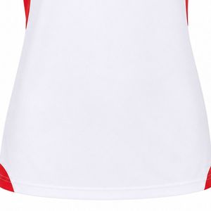 White Red Women Rugby Jersey Short Sleeve Sports Uniform Team <b>Shirt</b> Rugby Match Wear Training Apparel Athletic Clothing - Product Image 4