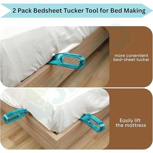 Herramienta para Ajustar Sábanas, Elevador de Colchones Ergonómico y Ayudante para Guardar Sábanas, de Plástico Resistente, para Esquinas Impecables, Paquete de 2 - Product Image 5