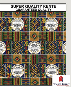 Fabricante de Tela de Cera Kente Personalizada para Iglesias, Uniformes Africanos para Aniversarios Religiosos, Proveedor y Exportador OEM ODM - Product Image 1
