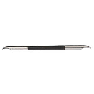 Pure Finish Stainless Steel <b>Nail</b> Cleaner & Cuticle Pusher <b>Tool</b> with Textured Grip - Product Image 3