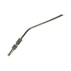 Tube d'aspiration professionnel réutilisable en acier inoxydable pour les procédures médicales et chirurgicales - Product Image 1