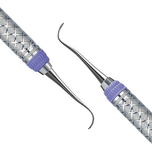 เครื่องมือขูดหินปูนทางทันตกรรมแบบสองด้าน ยี่ห้อ 7/8 Younger Good Universal Curette ทำจากเหล็กกล้าไร้สนิมสำหรับการผ่าตัด ด้ามจับกลวง 10 มม. สำหรับมืออาชีพ - Product Image 2