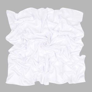 110cm*110cm Solid Color <b>Satin</b> Square Head Scarf Women Fashion Square Head Wrap Shawl Scarves Foulard <b>Hijab</b> Neckerchief Bandana - Product Image 6