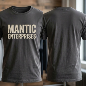 T-shirt décontracté pour homme en coton 100 % pur, style rétro, été, 200 grammes, tricoté, uni, teint, respirant, séchage rapide, vente en gros - Product Image 2