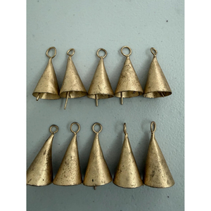 Campana de latón moderna hecha a mano con diseño de capitán, mango de madera, pomo metálico, impresión personalizada y técnica de fundición, estilo antiguo dorado, para Navidad - Product Image 6