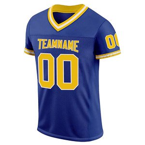 เสื้อฟุตบอลอเมริกันชายแบบ OEM ระบายอากาศได้ดี แขนสั้น คุณภาพสูง ทรงปกติ สำหรับฝึกซ้อมและเป็นทีม - Product Image 3
