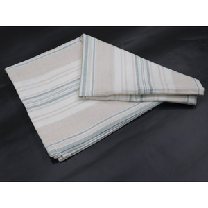 Serviette de cuisine 100% coton, séchage rapide, écologique, rayée, teinte en fil, taille et couleur personnalisables - Product Image 5