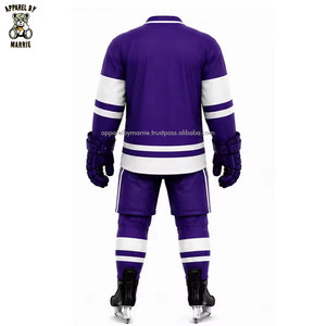 Uniforme de hockey sur glace de haute qualité, tissu résistant aux déchirures, maillot d'entraînement avec numéros personnalisés - Product Image 5