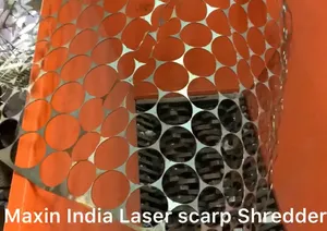 Trituradora de Chatarra Metálica de Doble Eje Láser para Uso Industrial Pesado, 415 Voltios, Máquina Trituradora de Metal Semiautomática - Product Image 4