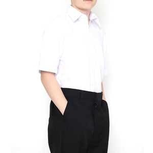 Ensemble uniforme scolaire pour filles : chemise, jupe plissée et nœud papillon – Vente en gros, export – Ensemble uniforme scolaire unisexe en coton (chemise et pantalon) - Product Image 5