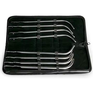 เครื่องขยายปากมดลูกเฮการ์ อุปกรณ์ผ่าตัดทางนรีเวชแบบสองด้าน ผลิตจากเหล็กกล้าไร้สนิมคุณภาพสูง แท่งเหล็กแบบกำหนดเองได้ - Product Image 3