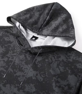 Ensemble sweat à capuche et pantalon de survêtement oversize pour homme, imprimé tie-dye, en molleton d'hiver à séchage rapide, polyester/coton, décontracté - Product Image 6