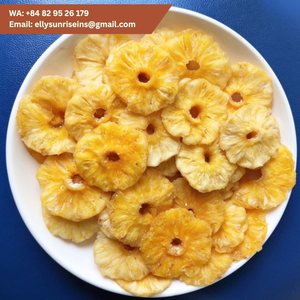 Tranches d'ananas séchées rondes, naturelles, sucrées, fruits tropicaux, collation, procédé FD, emballage en vrac, W/A +84 829 526 179 - Product Image 3