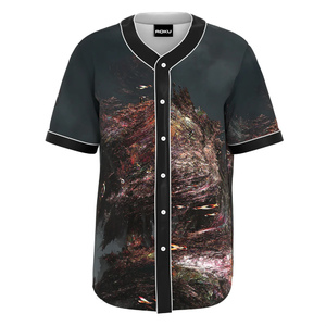 <b>Custom</b> Unisex Baseball Jersey Sublimated Team <b>Uniform</b> Sportswear with Logo Printing OEM ODM Customizable <b>Softball</b> Wear - Product Image 1