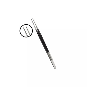 Pinzas para microtejidos DeBakey, de acero inoxidable con revestimiento negro, instrumento quirúrgico - Product Image 5