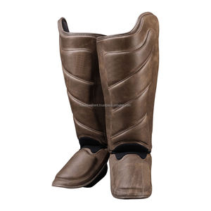 Muestra envío gratis Venta Directa de fábrica Wkf Karate Protector Karate Shin Pads Karate Shin Instep Guard para la venta - Product Image 2