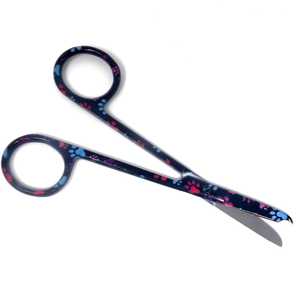 Ciseaux de manucure professionnels en acier inoxydable, à pointe arrondie et lame droite, pour droitiers, coupe-cuticules durables pour ongles - Product Image 2