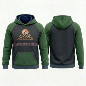 Hoodies unis pour femmes et hommes, en molleton épais, style streetwear, pull-over vierge - Product Image 6