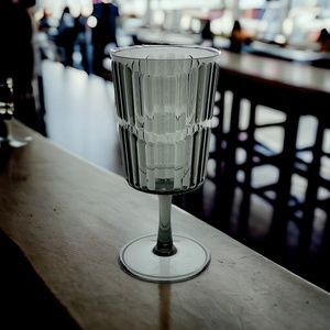 แก้วไวน์แดงอะคริลิคทรงตรงขนาด12ออนซ์แก้วไวน์แดงเกรด BPA-Free - Product Image 6