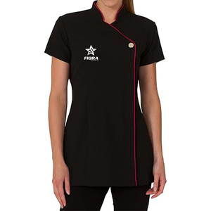 Conjunto de Uniformes Médicos de Alta Calidad para Mujer, Elásticos en 4 Direcciones, Antiarrugas, para Enfermería, Spa, Salón de Belleza, con Logotipo Personalizado - Product Image 2