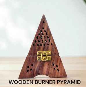 Premium Natural Wood <b>Incense</b> <b>Burner</b> – Best Selling Handmade Bakhoor <b>Holder</b> for Home Fragrance Most Popular Handmade Bakhoor Hold - Product Image 1