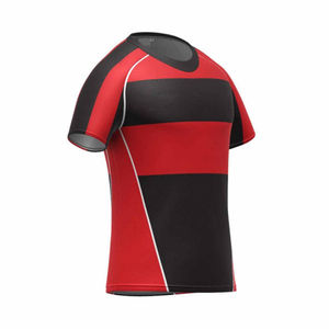 Ensemble maillot et short de rugby en polyester, prix avantageux, confortable, entièrement sublimé, respirant, vêtements de sport, uniforme de football et de rugby - Product Image 4