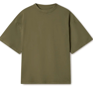 Camiseta de Manga Corta para Hombre, 100% Algodón, Corte Regular, Lisa, de Secado Rápido y Transpirable, para Estilo Urbano y Casual - Product Image 1