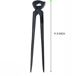 Coupe-ongles professionnel pour fers à cheval de 11,5 pouces, qualité supérieure, acier inoxydable, outils de soin des sabots avec précision - Product Image 1