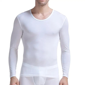 Camiseta sin mangas acanalada personalizada para hombre, cuello redondo, chaleco liso, camiseta interior básica de algodón, ropa deportiva informal, camiseta sin mangas para fitness para hombre - Product Image 1