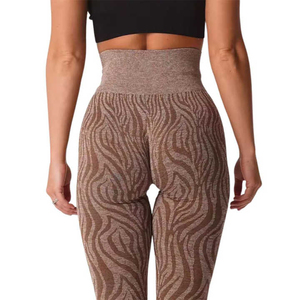 New Fashionable High Quality Women Yoga Leggings Comfortable Custom Logo/colors Top Trending Women Leggings With Light Weight - Product Image 3