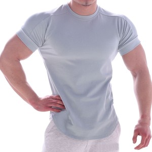 Camiseta de Algodón Lisa Esencial para Hombre, Transpirable, Suave y Ligera, Informal para Uso Diario en Verano - Product Image 4