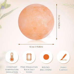 Export Grade Himalayan Salt <b>Massage</b> Stone <b>Hand</b> Polished Therapy Stone For <b>Massage</b> And Wellness Use - Product Image 3