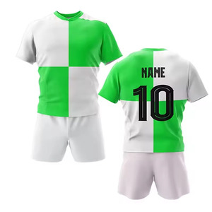 Uniforme de rugby en tissu 100% polyester pour l'entraînement sportif, nouveau design, respirant, taille personnalisée, uniforme de rugby à manches courtes - Product Image 2