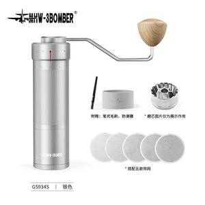 Advanced R3 Manual Burr <b>Grinder</b> Solid Walnut Wood Handle Ergonomic Design For Perfect Espresso And Pour Over - Product Image 3