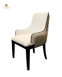 Morgan New Modern Ergonomic Wood Dining Chair with Stable <b>Backrest</b> for Home Office Home Hotel Apartment Dining Rooms - Product Image 1